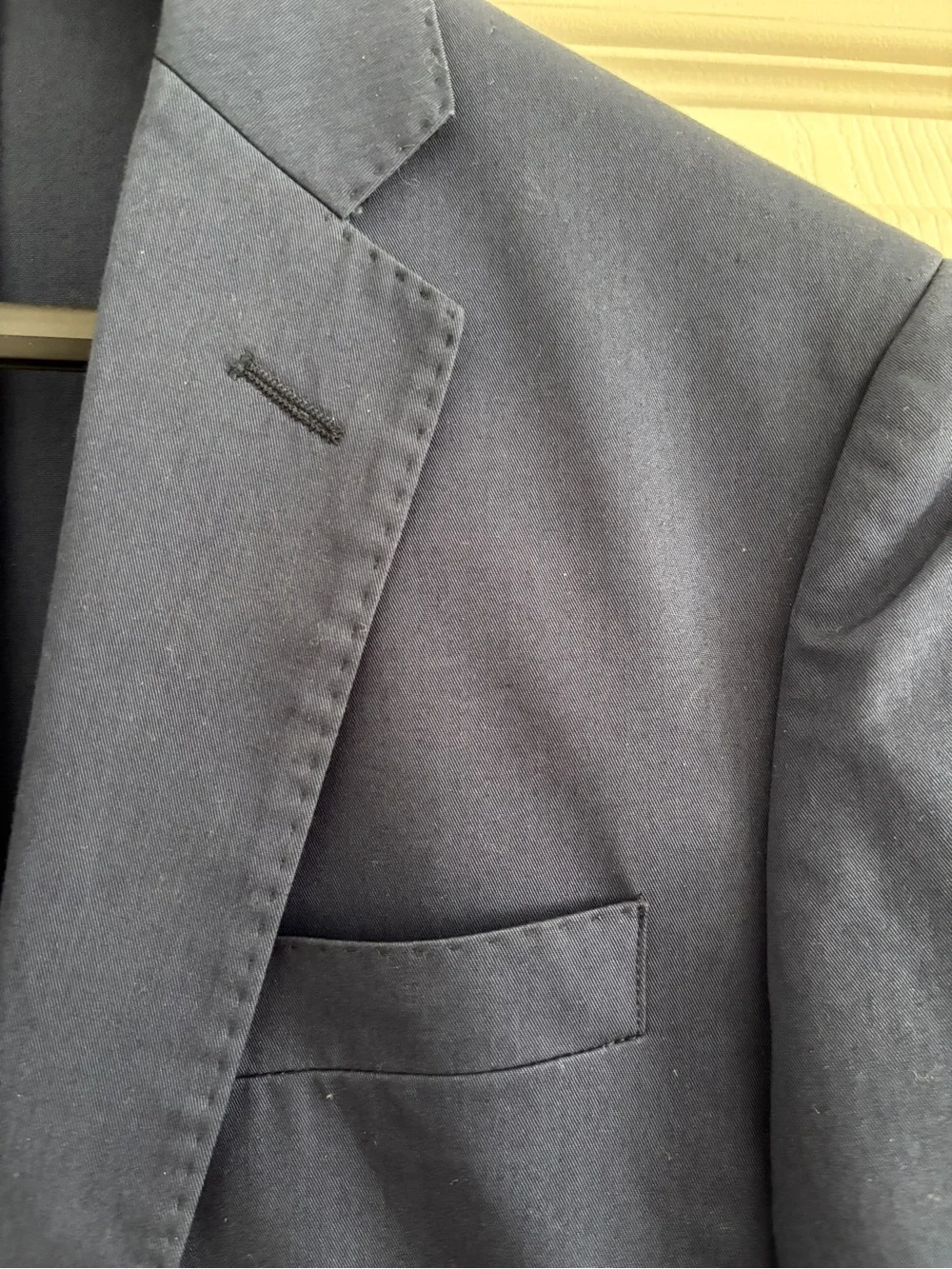 NWT J.Crew Ludlow Sport Coat Jacket Sz 34S Navy Blue Cotton Larusmiani Slim Fit